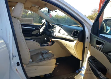 2015 Toyota Highlander Xle V6 from USA, damaged, VIN 5TDKKRFH1FS107486